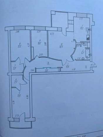 Купить трехкомнатную квартиру в Северодвинске. Вариант № 988795, 20, площадь -  квм, цена 13980000 рублей