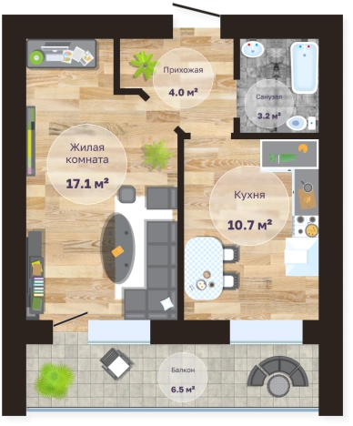 Купить квартиру в районе Ингодинский в Чите. Вариант № 158434, 0, площадь - квм, цена 6894000 рублей