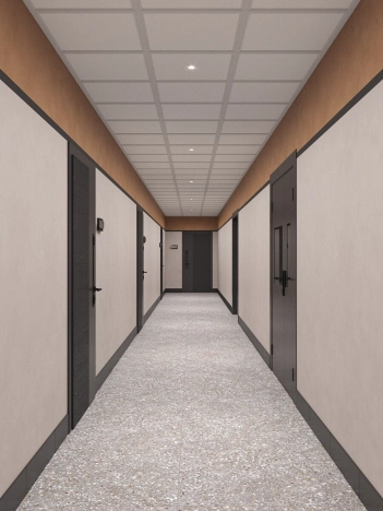 Купить однокомнатную квартиру в новостройках в ЖК "Тринити" в Рязани. Вариант № 82769, 17, площадь -  квм, цена 3572095 рублей