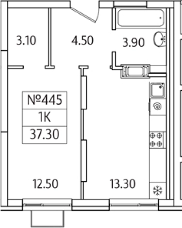 Купить квартиру в ЖК Видный Берег 2.0 в Московской области. Вариант № 129271, 0, площадь -  квм, цена 5924928 рублей