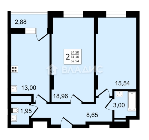 Купить квартиру в новостройках в ЖК Навигатор в Воронеже. Вариант № 134830, 0, площадь -  квм, цена 6773082 рублей