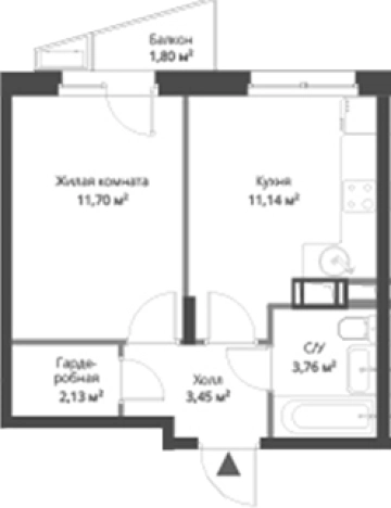 Купить квартиру в ЖК Veren Nort Сертолово в Сертолове. Вариант № 6057358, 0, площадь -  квм, цена 5221542 рублей