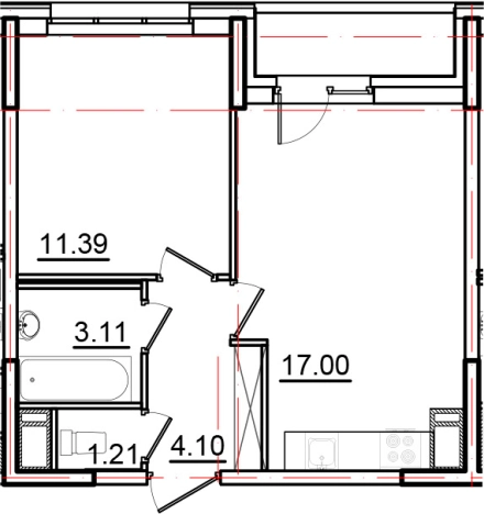 Купить двухкомнатную квартиру в ЖК Гавань Капитанов в Санкт-Петербурге. Вариант № 6473188, 0, площадь -  квм, цена 9336000 рублей