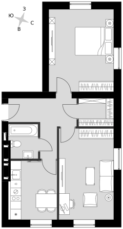 Купить двухкомнатную квартиру в Апрелевке. Вариант № 9891447, 0, площадь -  квм, цена 15094380 рублей