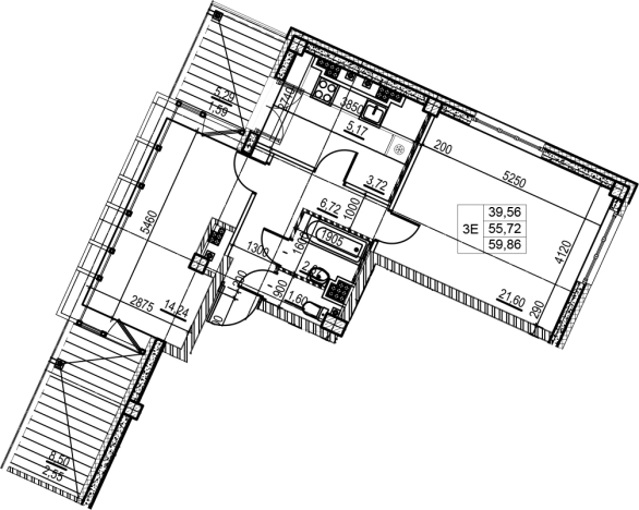 Купить квартиру на вторичке в ЖК Neva Residence в Санкт-Петербурге. Вариант № 66614, 0, площадь -  квм, цена 42361420 рублей