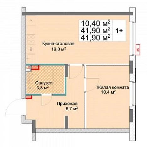 Купить квартиру в новостройках в ЖК Сормовский дуэт в Нижнем Новгороде. Вариант № 126255, 0, площадь -  квм, цена 6820009 рублей