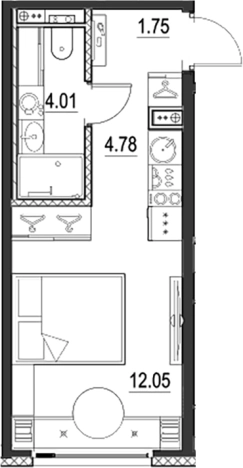 Купить квартиру в новостройках в ЖК Новая земля в Санкт-Петербурге. Вариант № 9149926, 0, площадь -  квм, цена 7543914 рублей