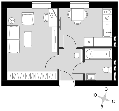 Купить однокомнатную квартиру в Апрелевке. Вариант № 9891440, 0, площадь -  квм, цена 8444995 рублей