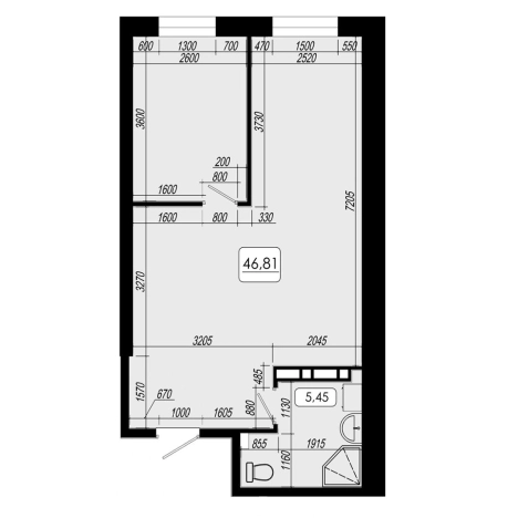 Купить двухкомнатную квартиру в новостройках на улице Верхняя в Владивостоке. Вариант № 6802080, 0, площадь -  квм, цена 13387660 рублей