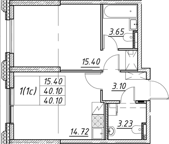 Купить двухкомнатную квартиру в новостройках у метро Елизаровская в Санкт-Петербурге. Вариант № 7849264, 0, площадь -  квм, цена 11378976 рублей