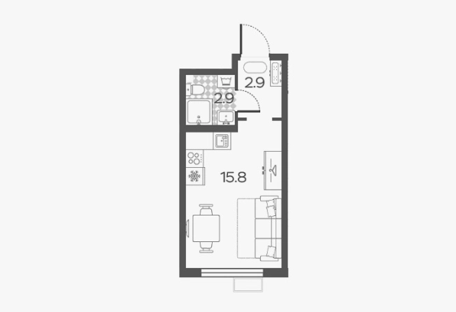 Купить квартиру в ЖК Лучи в Москве. Вариант № 16646, 4, площадь - квм, цена 10500000 рублей