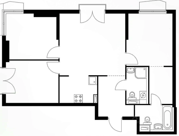 Купить квартиру в Москве. Вариант № 8319917, 3, площадь -  квм, цена 32500000 рублей