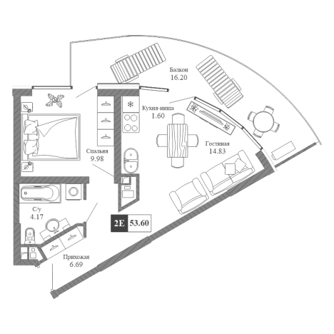 Купить квартиру в новостройках в Республике Крым. Вариант № 157577, 0, площадь -  квм, цена 19665451 рублей