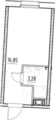 Купить Студию в новостройках в ЖК Nigilist в Санкт-Петербурге. Вариант № 5558188, 0, площадь -  квм, цена 6058727 рублей