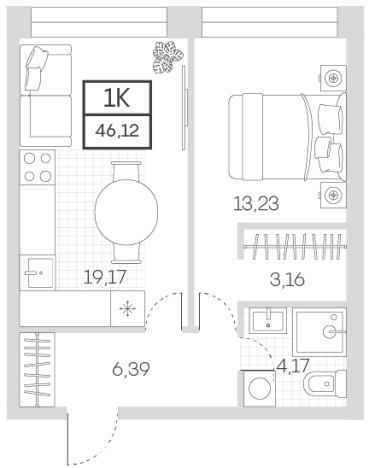 Купить квартиру у метро Тульская в Москве. Вариант № 78549, 0, площадь -  квм, цена 22598800 рублей