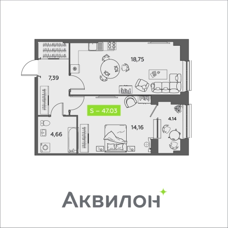 Купить квартиру на улице Смольный Буян в Архангельске. Вариант № 33128, 3, площадь -  квм, цена 6291958 рублей