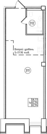 Купить квартиру в новостройках на улице Ивана Фомина в Санкт-Петербурге. Вариант № 6230340, 0, площадь -  квм, цена 14922500 рублей
