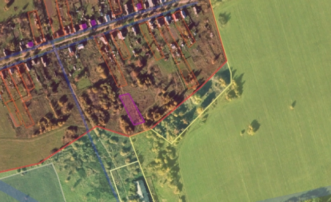 Купить земельный участок в Гусь-Хрустальном. Вариант № 54600, 2, площадь -  квм, цена 200000 рублей
