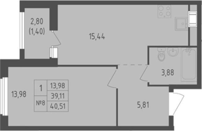 Купить квартиру в ЖК Южная Нева в Ленинградской области. Вариант № 7833801, 0, площадь - квм, цена 7194090 рублей