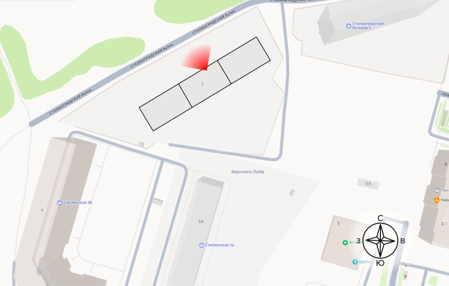 Купить квартиру в новостройках в ЖК "Сталинградский бульвар, 7" в смарт-квартале VERIZINO life в Владимире. Вариант № 146257, 1, площадь -  квм, цена 6065275 рублей