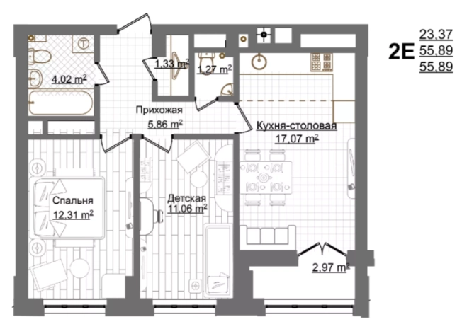 Купить квартиру в новостройках в ЖК Каскад на Менделеева в Нижнем Новгороде. Вариант № 120188, 0, площадь -  квм, цена 10116090 рублей