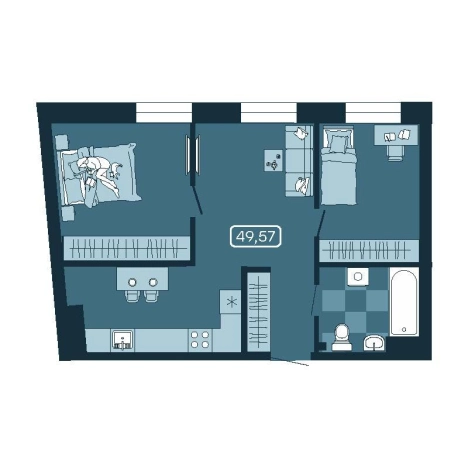 Купить трехкомнатную квартиру в районе Первомайский в Владивостоке. Вариант № 5548065, 0, площадь -  квм, цена 8838331 рублей