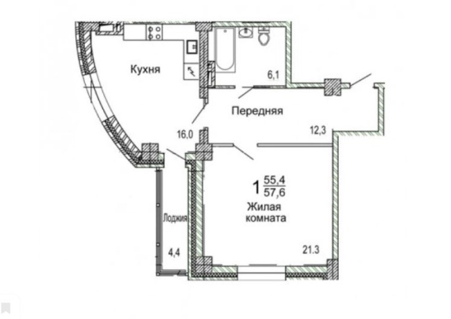Купить квартиру в новостройках на улице Мандельштама в Приморском крае. Вариант № 9425891, 0, площадь -  квм, цена 6048000 рублей