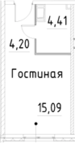 Купить Студию в новостройках на улице проспект Большевиков в Санкт-Петербурге. Вариант № 7596596, 0, площадь -  квм, цена 5124464 рублей