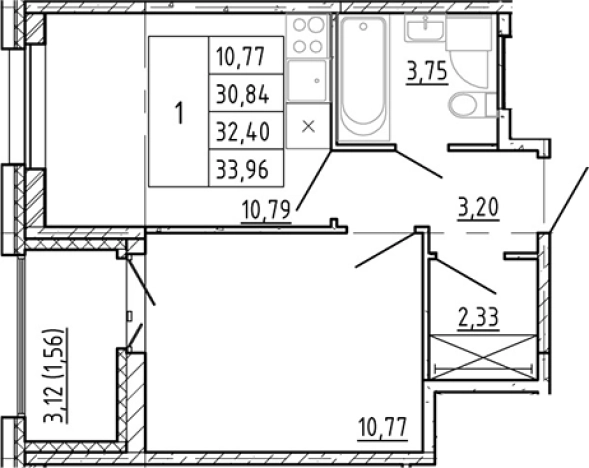 Купить двухкомнатную квартиру в ЖК Полис Новоселье в Ленинградской области. Вариант № 7978157, 0, площадь -  квм, цена 6415888 рублей