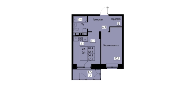 Купить двухкомнатную квартиру в районе Октябрьский в Улан-Удэ. Вариант № 160752, 0, площадь -  квм, цена 5437800 рублей