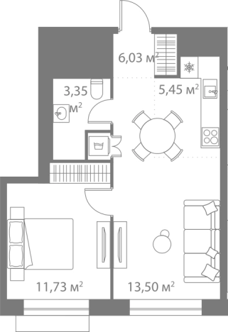 Купить двухкомнатную квартиру в новостройках на улице 1-й Котляковский переулок в Москве. Вариант № 104279, 0, площадь - квм, цена 20012894 рублей