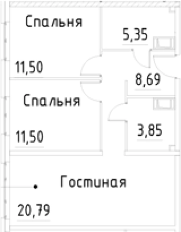 Купить трехкомнатную квартиру на улице Московское шоссе в Санкт-Петербурге. Вариант № 9327590, 0, площадь -  квм, цена 10981568 рублей