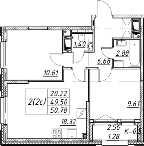 Купить трехкомнатную квартиру в районе Невский в Санкт-Петербурге. Вариант № 7849597, 0, площадь -  квм, цена 18782150 рублей