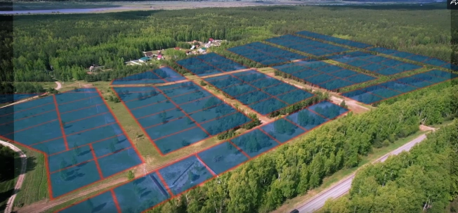 Купить земельный участок на улице Светлая в Рязанской области. Вариант № 1257, 4, площадь -  квм, цена 640000 рублей