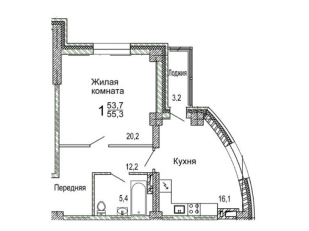 Купить квартиру в новостройках на улице Мандельштама в Приморском крае. Вариант № 9426024, 0, площадь -  квм, цена 5806500 рублей