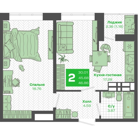 Купить двухкомнатную квартиру на вторичке на улице Ленинская в Приморском крае. Вариант № 6298579, 0, площадь - квм, цена 8900000 рублей