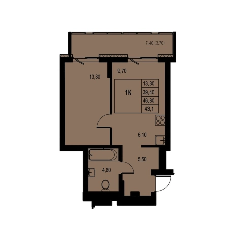 Купить квартиру в новостройках в районе Дзержинский в Новосибирске. Вариант № 9959562, 0, площадь -  квм, цена 6637400 рублей