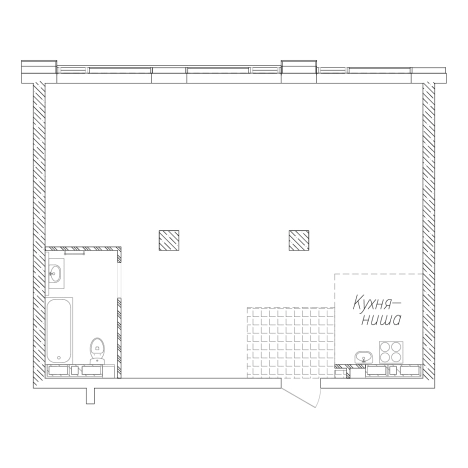 Купить двухкомнатную квартиру на улице Маковского в Владивостоке. Вариант № 4826263, 1, площадь - квм, цена 16075290 рублей