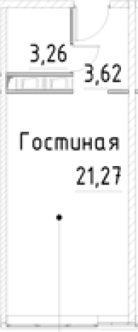 Купить Студию в новостройках на улице проспект Большевиков в Санкт-Петербурге. Вариант № 9327570, 0, площадь -  квм, цена 5852977 рублей