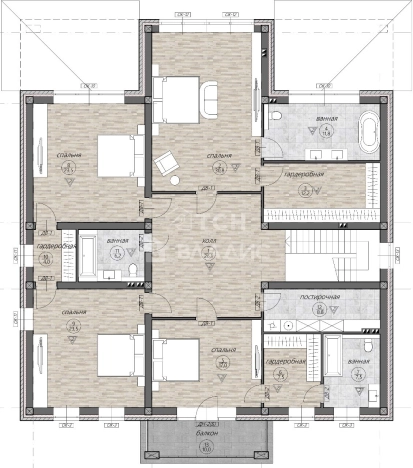 Купить дом в Москве. Вариант № 6167313, 19, площадь -  квм, цена 21900000 рублей
