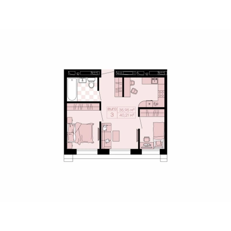 Купить трехкомнатную квартиру в ЖК Залив в Владивостоке. Вариант № 6058531, 0, площадь -  квм, цена 11572438 рублей