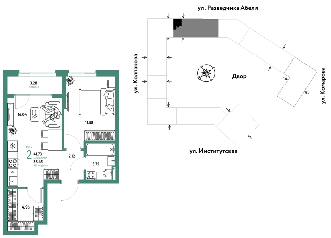 Купить квартиру на улице Мира в Мытищах. Вариант № 10493366, 0, площадь -  квм, цена 17173333 рублей