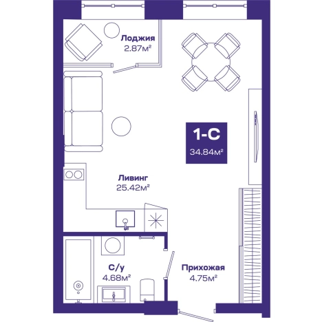 Купить Студию в ЖК Базилик (НОВОСИБИРСК) в Новосибирской области. Вариант № 9947775, 0, площадь -  квм, цена 0 рублей