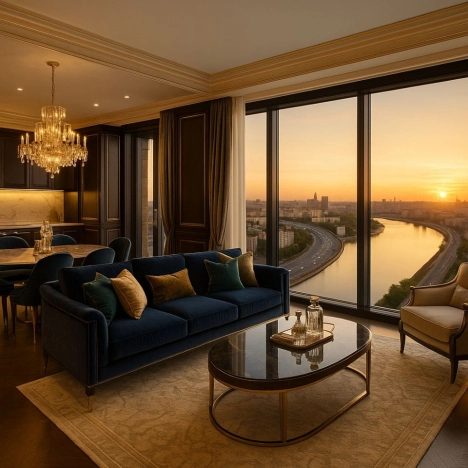 Купить квартиру в Москве. Вариант № 8695779, 2, площадь - квм, цена 39900000 рублей