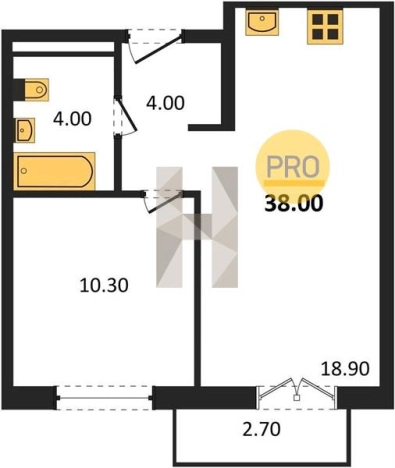 Купить однокомнатную квартиру в районе Устиновский в Ижевске. Вариант № 70316, 0, площадь -  квм, цена 3280000 рублей