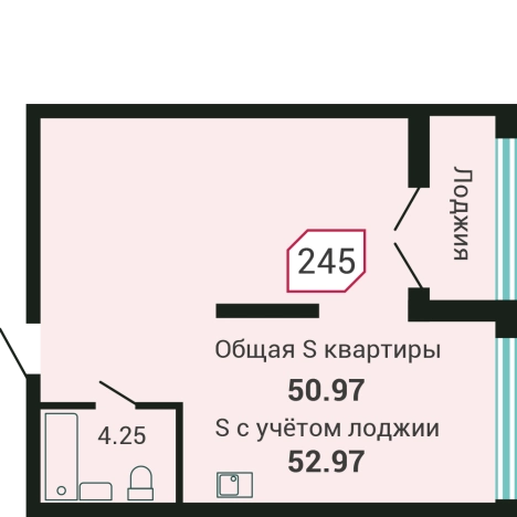 Купить квартиру в новостройках в Приморском крае. Вариант № 2644588, 0, площадь -  квм, цена 10803894 рублей