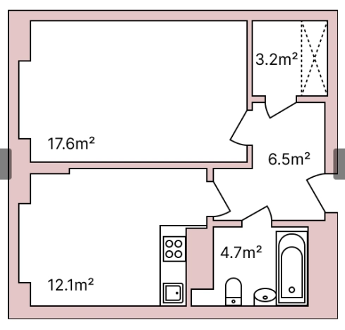 Купить квартиру на улице Соревнования в Нижнем Новгороде. Вариант № 123905, 0, площадь -  квм, цена 13197600 рублей