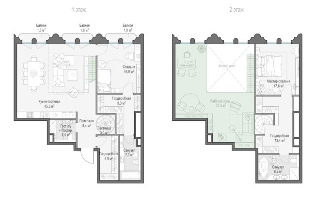 Купить однокомнатную квартиру у метро Фрунзенская в Москве. Вариант № 169940, 0, площадь -  квм, цена 342660000 рублей