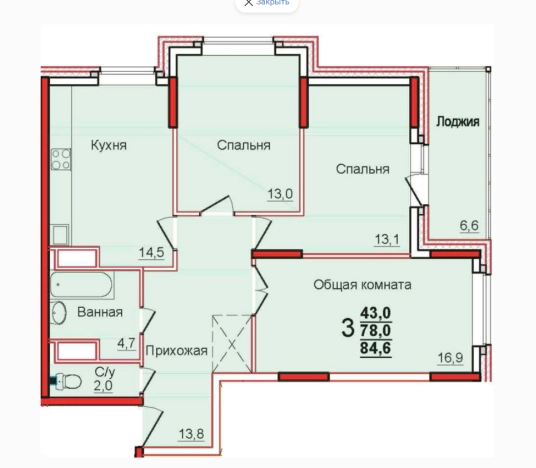 Купить квартиру в новостройках на улице Аркадия Шипунова в Тульской области. Вариант № 71848, 0, площадь -  квм, цена 6768000 рублей