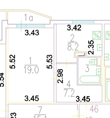 Купить квартиру в Москве. Вариант № 10267007, 2, площадь -  квм, цена 11500000 рублей